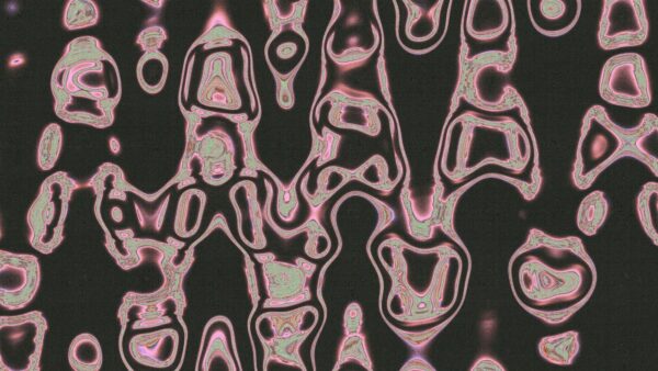 Abstract pattern with pink and black colors